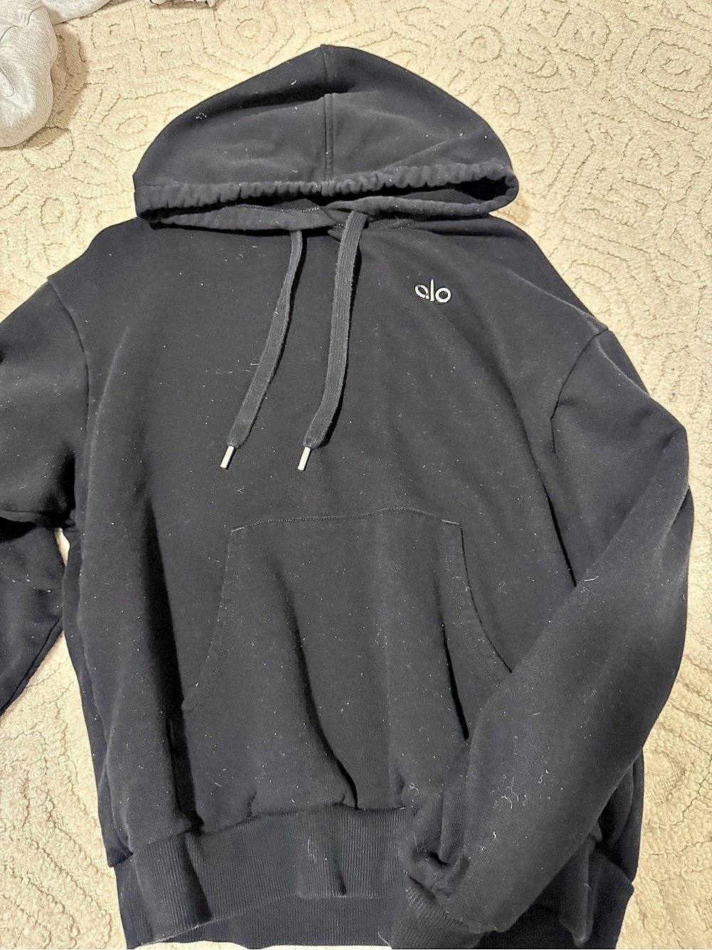 Alo Yoga Accolade Hoodie Black Pullover